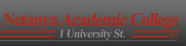Netanya Academic College of Business Administration logo