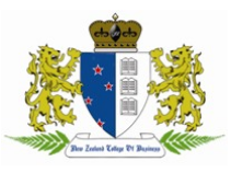 New Zealand College of Business logo