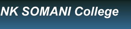 NK Somani College logo