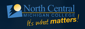 North Central Michigan College logo