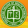 Philippine College of Health Sciences logo