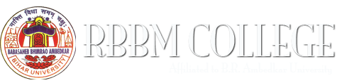 R B B M College logo