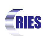 RIES Research Institute for Electronic Science logo