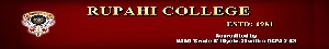 Rupahi College logo