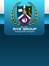 RVS Institute of Management studies and Computer Application logo