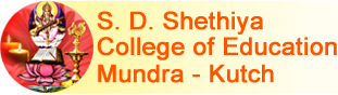 S D Shethia College of education logo