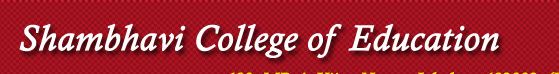 Shambhavi College of Education logo