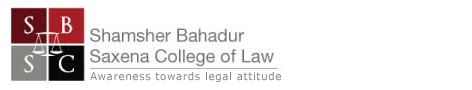 Shamsher Bahadur Saxena College of Law logo