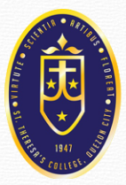 St Theresas College Quezon City logo
