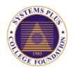 Systems Plus College Foundation logo