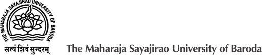 The Maharaja Sayajirao University of Baroda logo