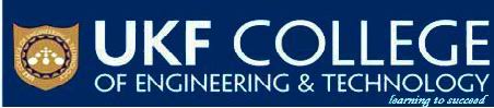 UKF College of Engineering and Technology logo