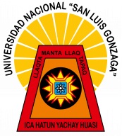 Universidad Nacional San Luis Gonzaga de Ica logo