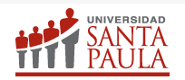 Universidad Santa Paula logo