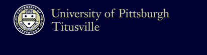 University of Pittsburgh at Titusville logo
