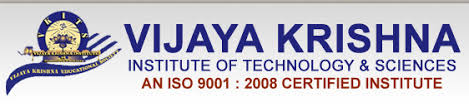 Vijaya Krishna Institute of Technology and  Sciences logo