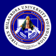 Virgen Milagrosa University Foundation logo