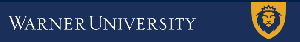Warner University logo