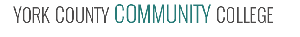 York County Community College logo