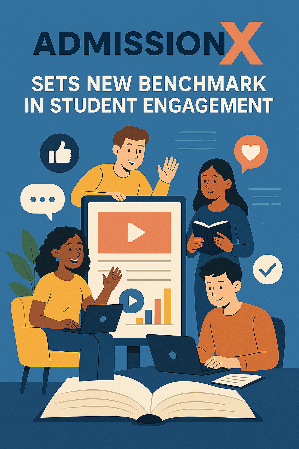 AdmissionX Sets New Benchmark in Student Engagement