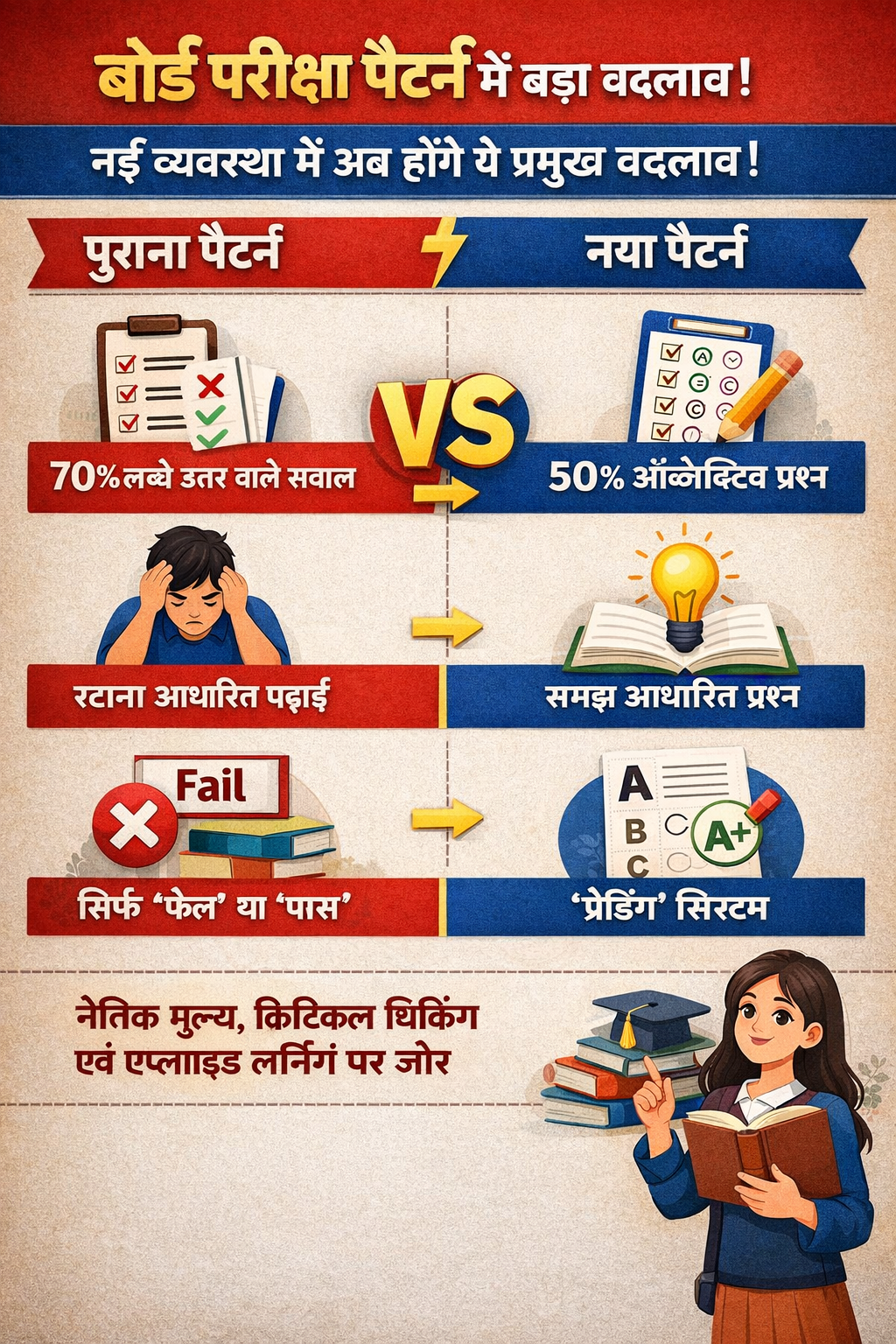 Major Changes in Board Exam Pattern Announced
